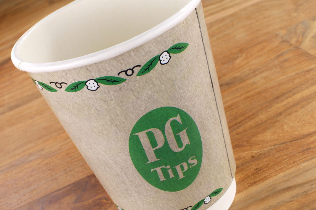 12oz Paper Coffee Cups branded with your logo, customprinted