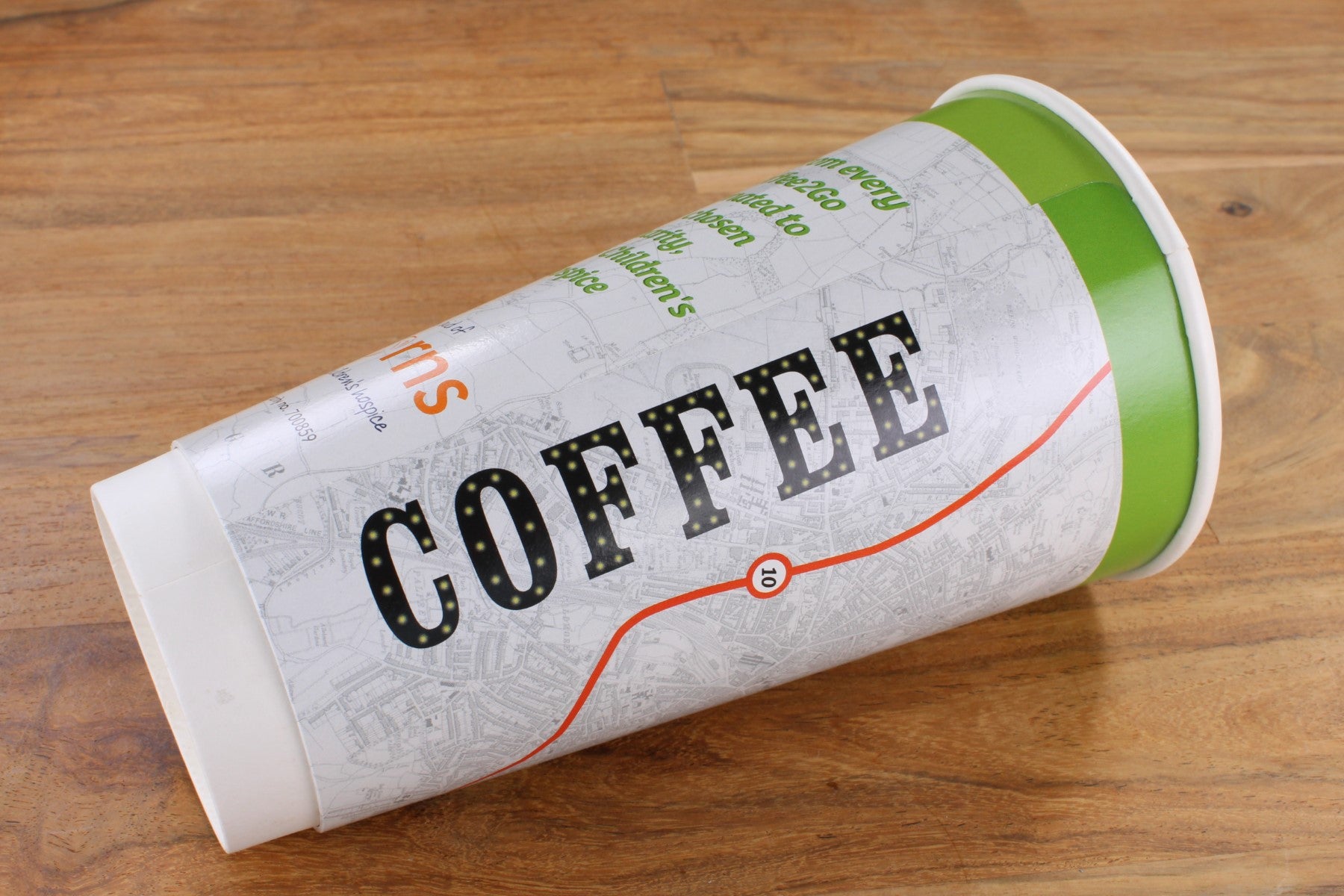 20oz Paper Coffee Cups branded with your logo, custom-printed ...